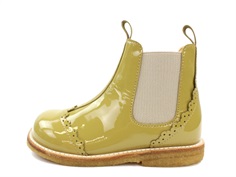 Angulus ancle boot dusty lime/beige with hole pattern